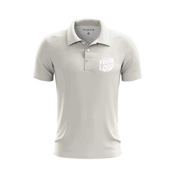 Custom White Polo Shirt