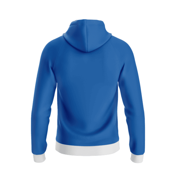 Custom Blue Hoodie - Image 2