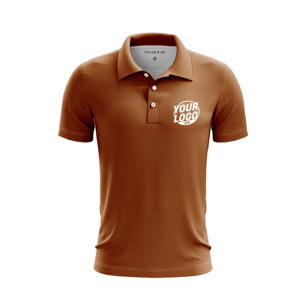 Custom Brown Polo Shirt