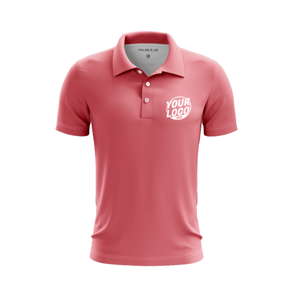 Custom Coral Polo Shirt