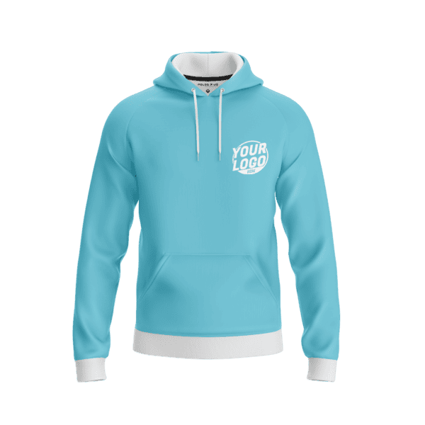 Custom Cyan Hoodie