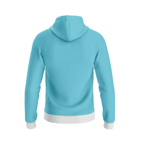 Custom Cyan Hoodie - Image 2