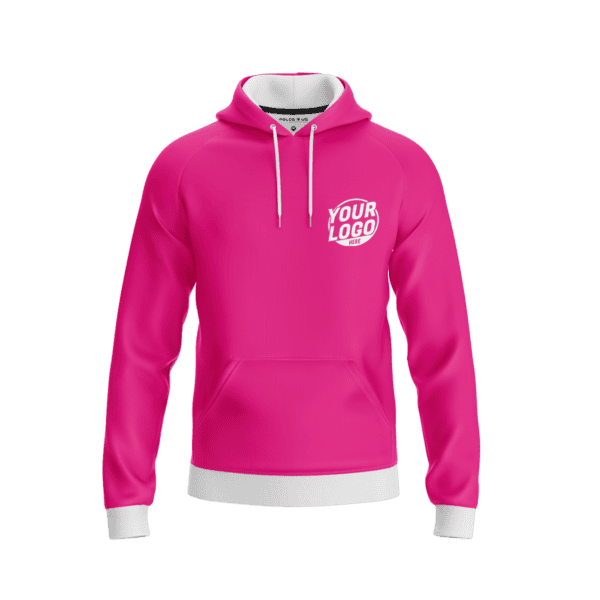 Custom Fuchsia Hoodie