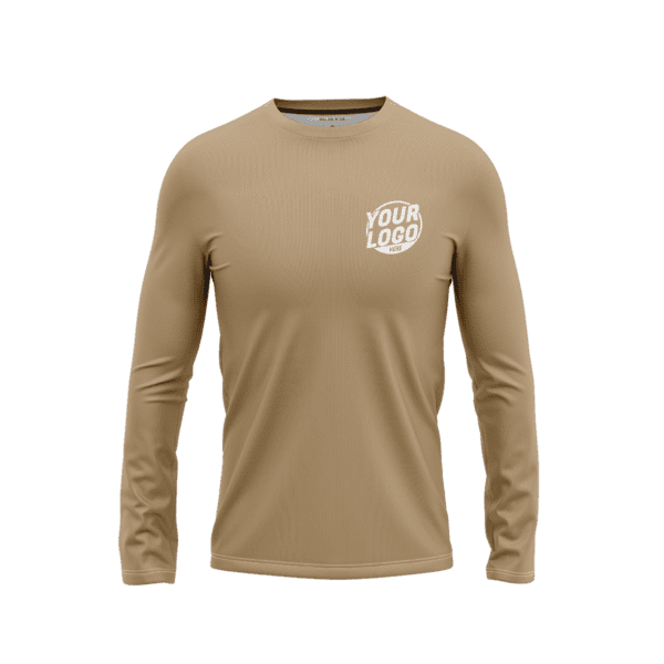 Custom Gold Long Sleeve Shirt