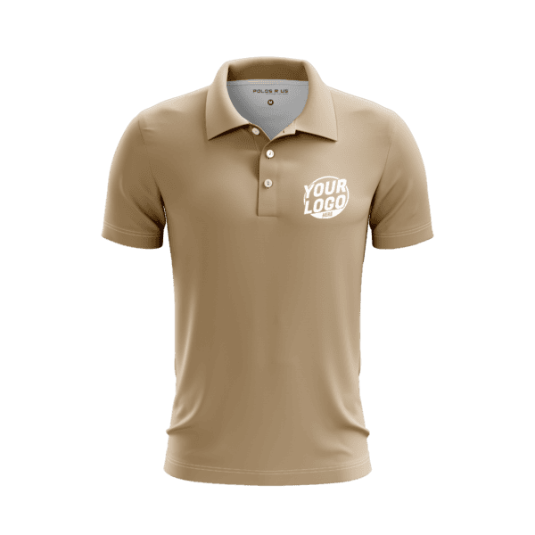 Custom Gold Polo Shirt