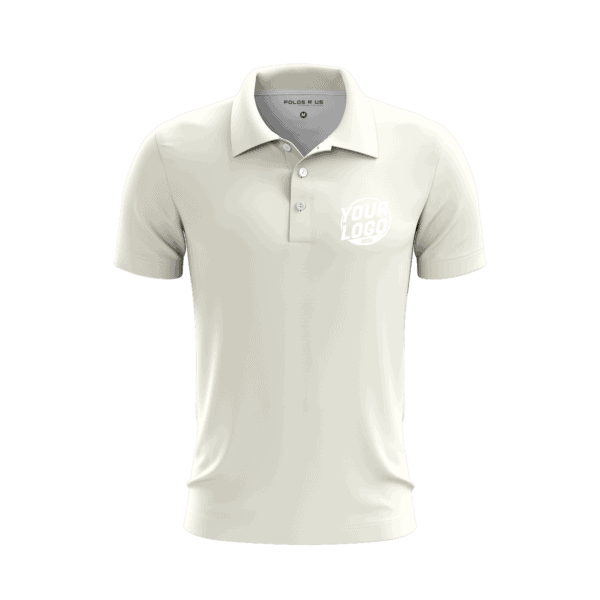 Custom Ivory Polo Shirt