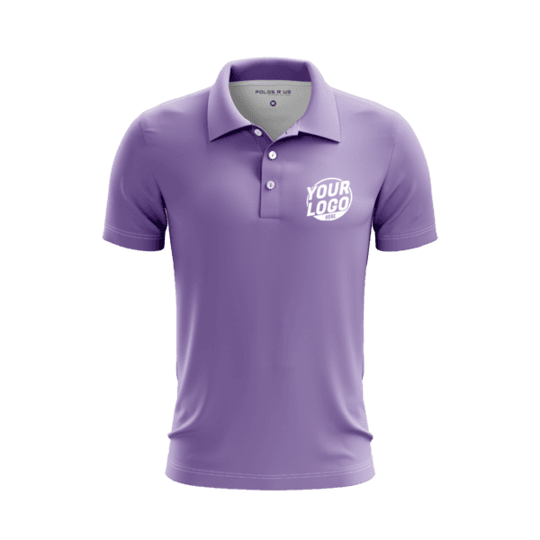 Custom Lavender Polo Shirt