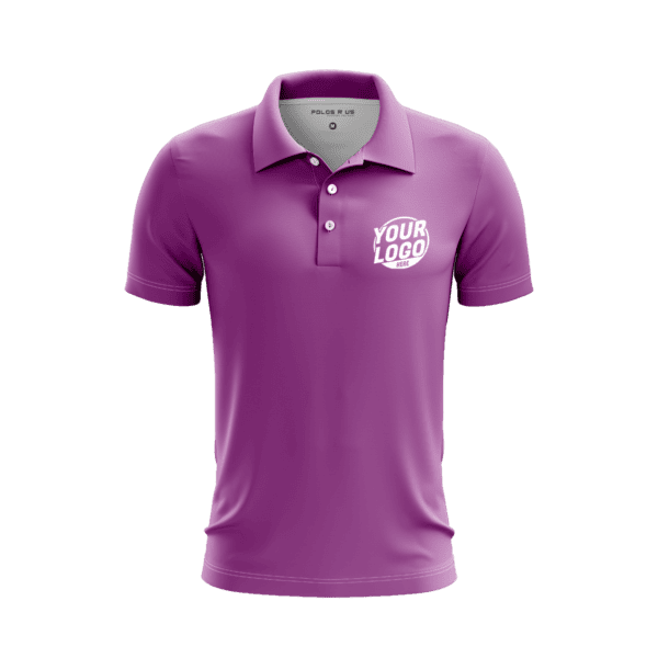 Custom Magenta Polo Shirt