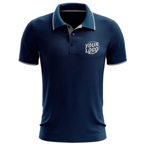 Custom Navy Blue W238 Coolfit Polo Shirt