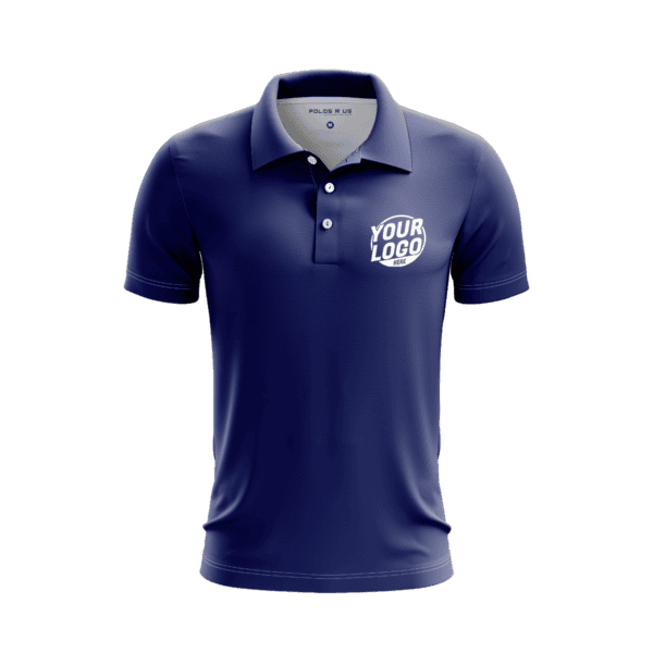 Custom Navy Polo Shirt