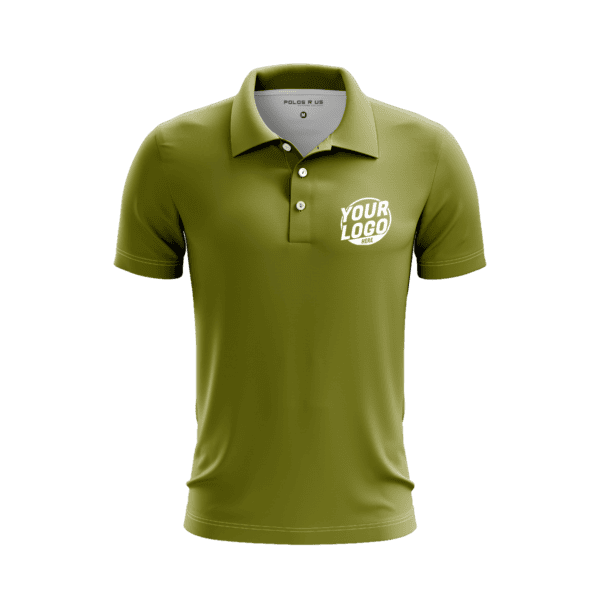 Custom Olive Polo Shirt