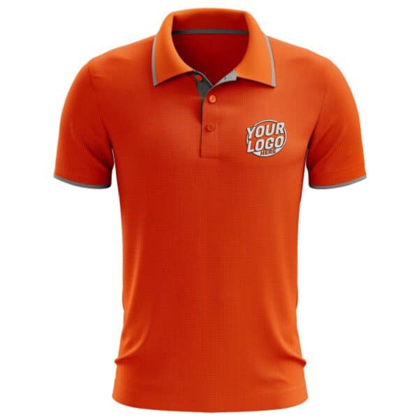Custom Orange W207 Coolfit Polo Shirt