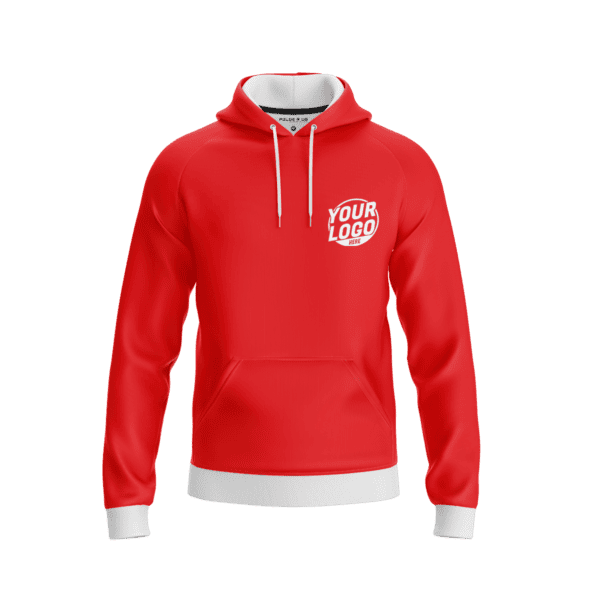 Custom Red Hoodie