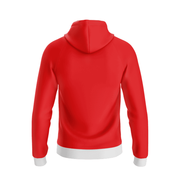 Custom Red Hoodie - Image 2