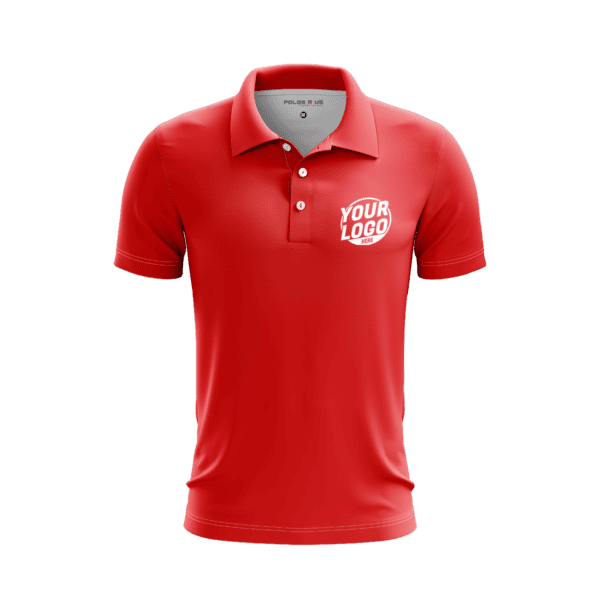 Custom Red Polo Shirt