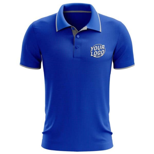 Custom Royal Blue W223 Coolfit Polo Shirt