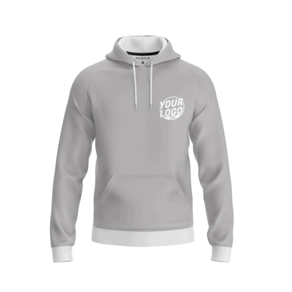 Custom Silver Hoodie