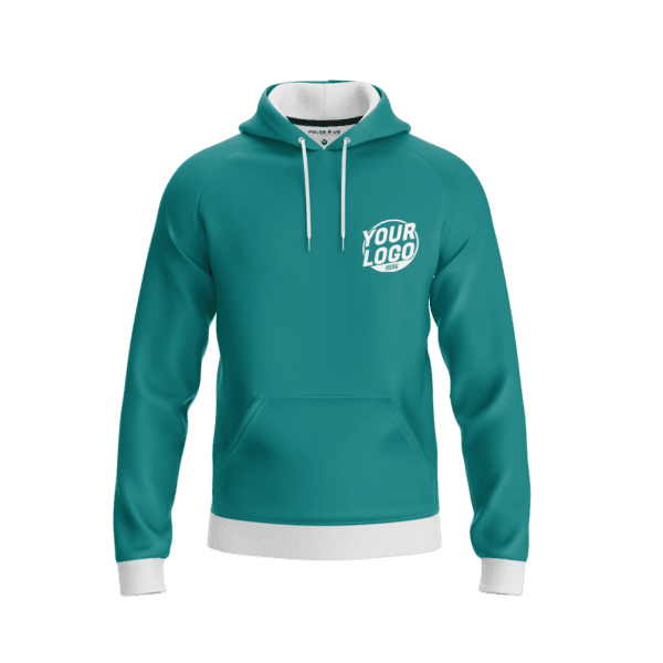 Custom Teal Hoodie