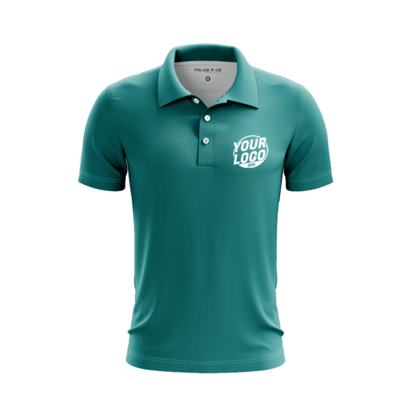 Custom Teal Polo Shirt