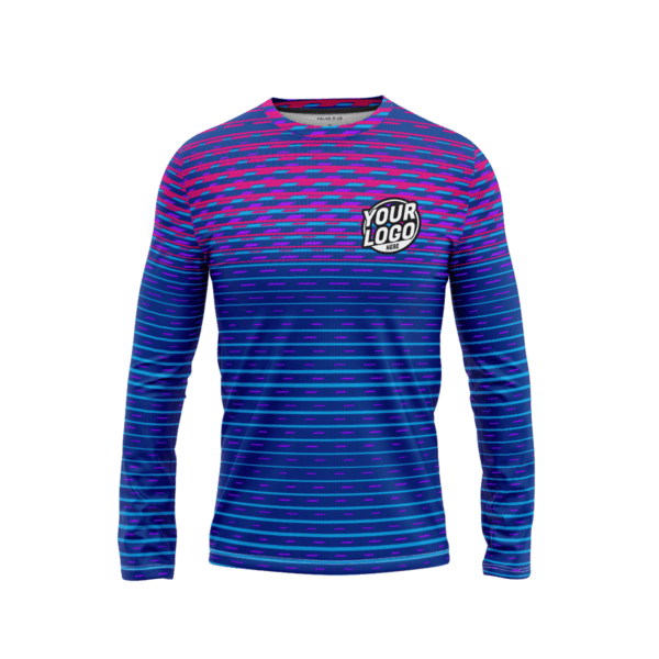 Custom Amber Grid Long Sleeve Shirt