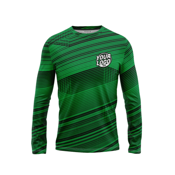 Custom Angular Motion Long Sleeve Shirt