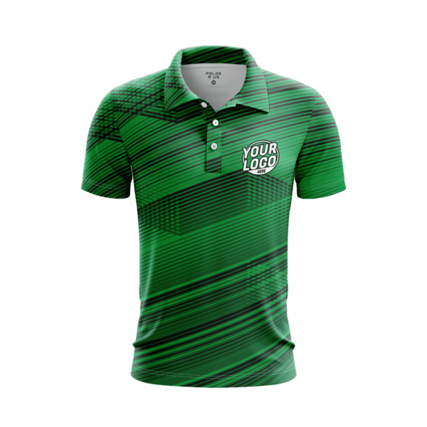 Custom Angular Motion Polo Shirt