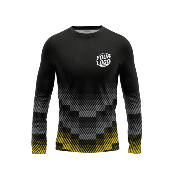 Custom Bold Intersect Long Sleeve Shirt