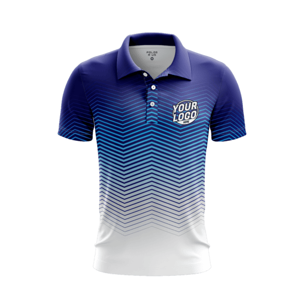 Custom Data Stream Polo Shirt