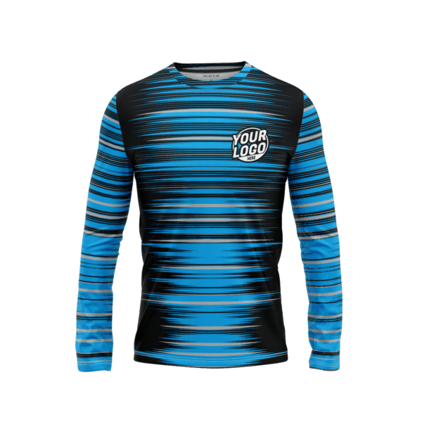 Custom Digital Horizon Long Sleeve Shirt