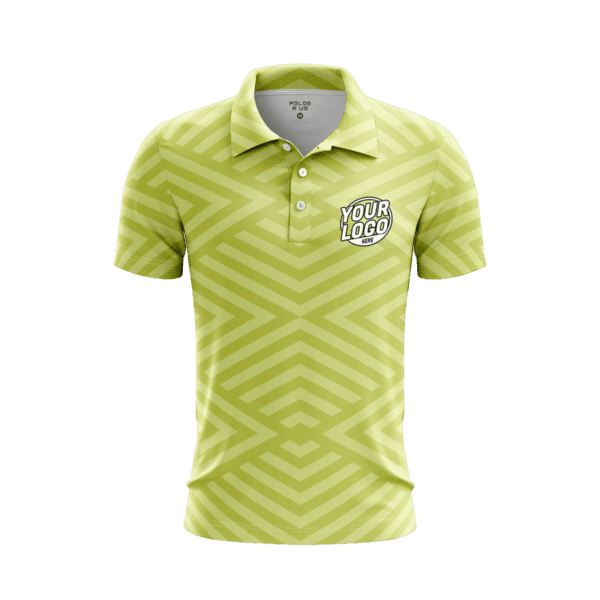 Custom Dynamic Grid Polo Shirt