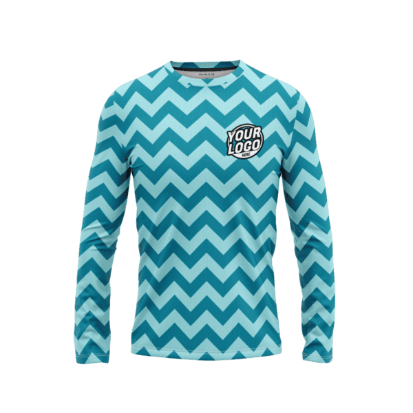 Custom Electric Breeze Long Sleeve Shirt