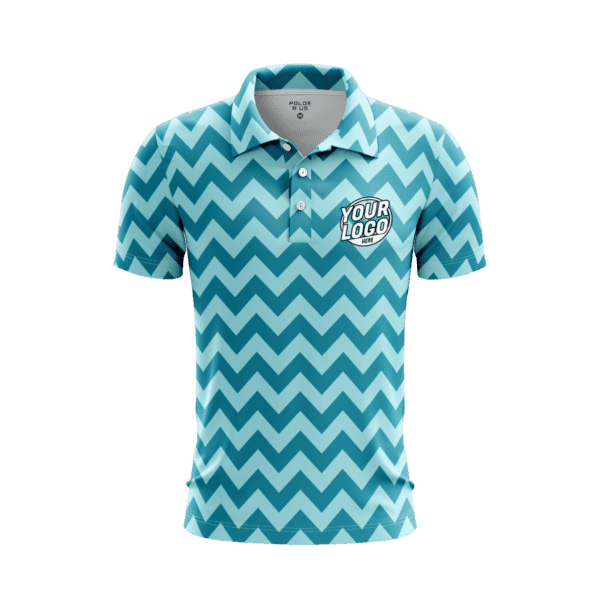 Custom Electric Breeze Polo Shirt