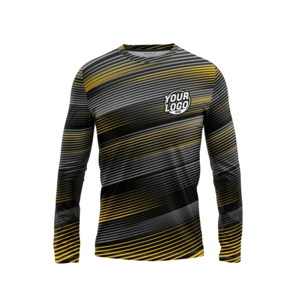 Custom Emerald Blast Long Sleeve Shirt