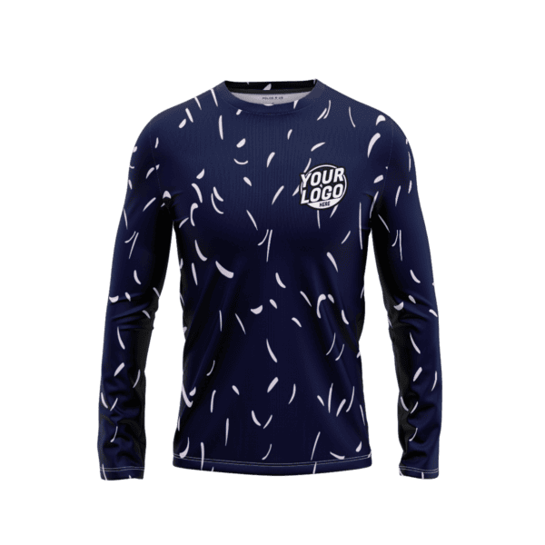 Custom Emerald Blaze Long Sleeve Shirt