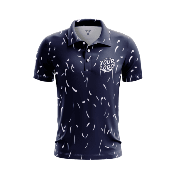Custom Emerald Blaze Polo Shirt