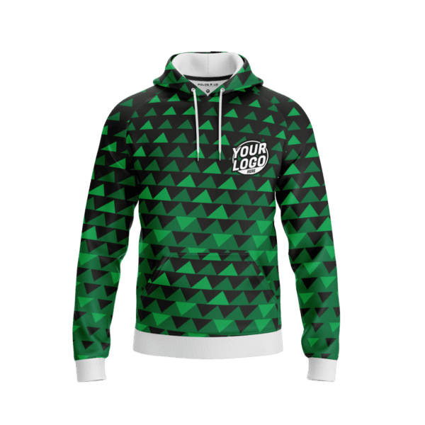 Custom Emerald Circuit Hoodie