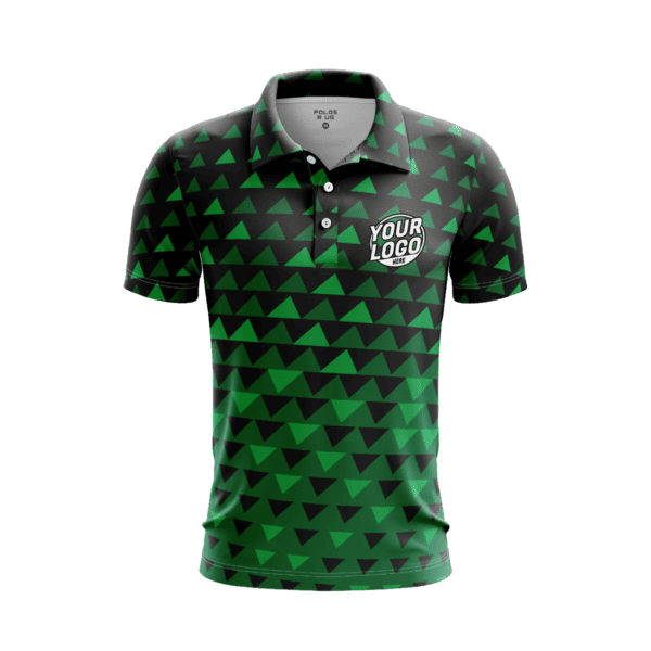 Custom Emerald Circuit Polo Shirt