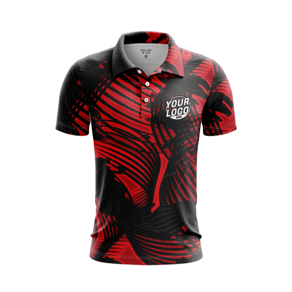 Custom Gradient Dash Polo Shirt