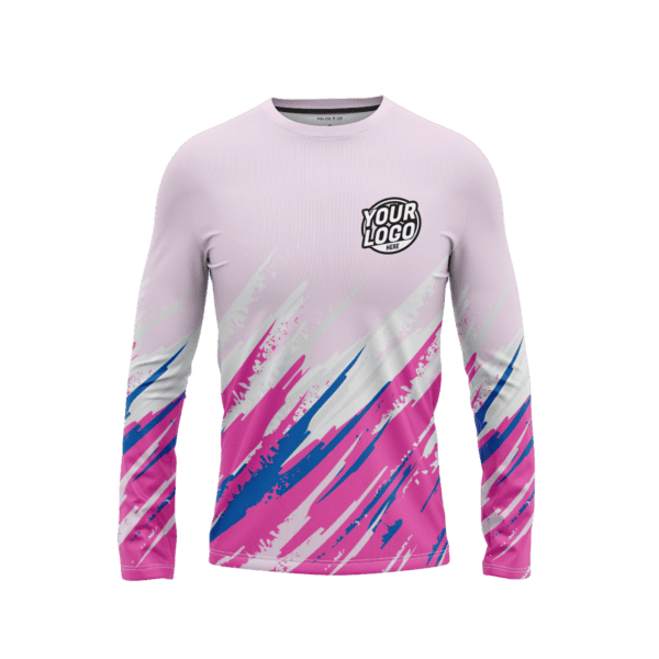 Custom Horizon Fade Long Sleeve Shirt