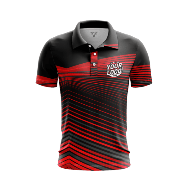 Custom Midnight Pulse Polo Shirt