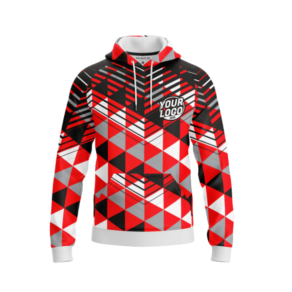 Custom Modern Ripple Hoodie