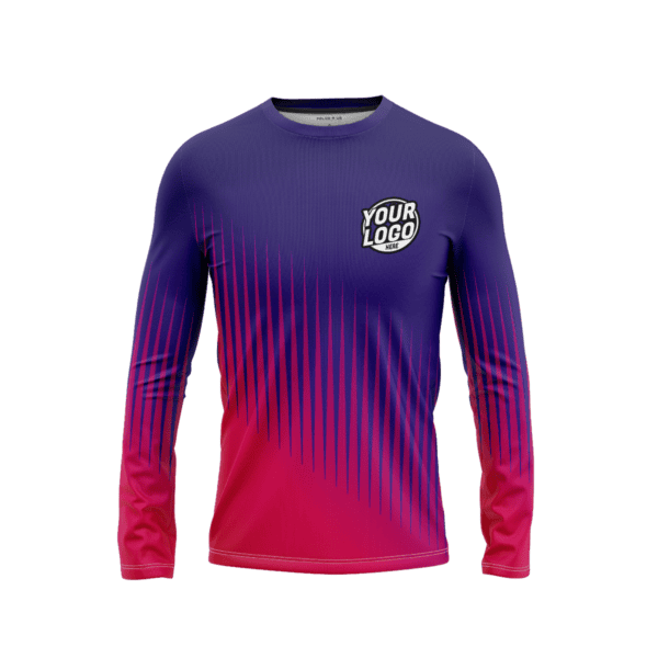 Custom Neon Mirage Long Sleeve Shirt
