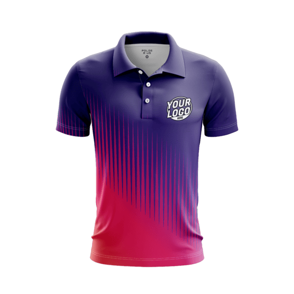 Custom Neon Mirage Polo Shirt