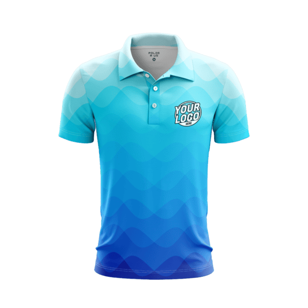 Custom Neon Stripes Polo Shirt