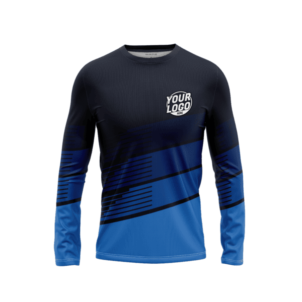 Custom Quantum Grid Long Sleeve Shirt