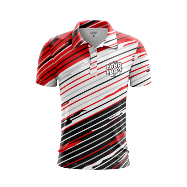 Custom Quantum Pulse Polo Shirt