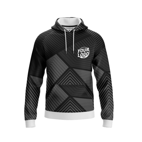 Custom Red Streak Hoodie