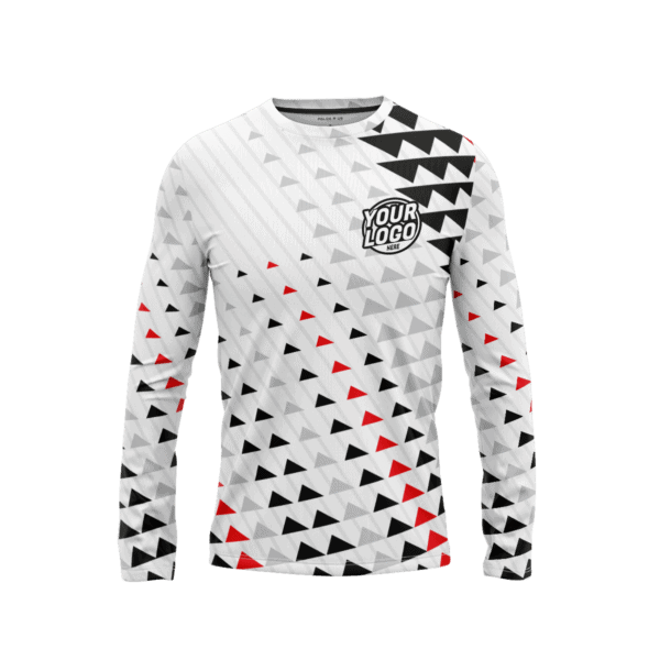 Custom Steel Grid Long Sleeve Shirt