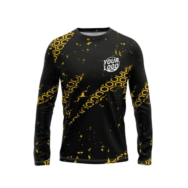 Custom Turbulent Flow Long Sleeve Shirt