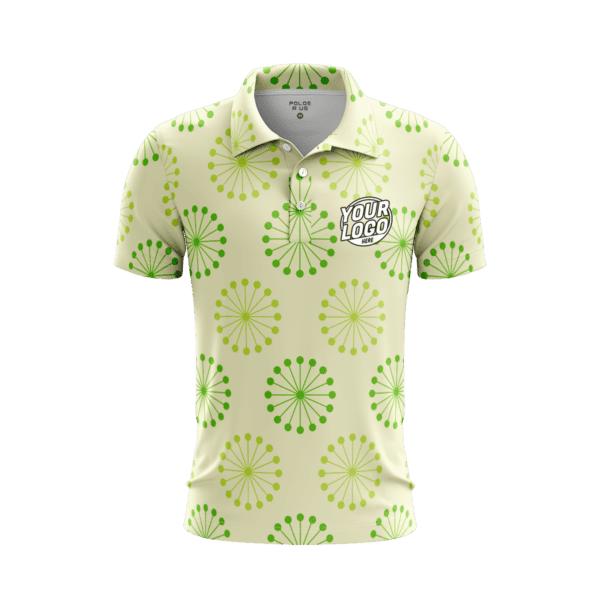 Custom Vortex Wave Polo Shirt